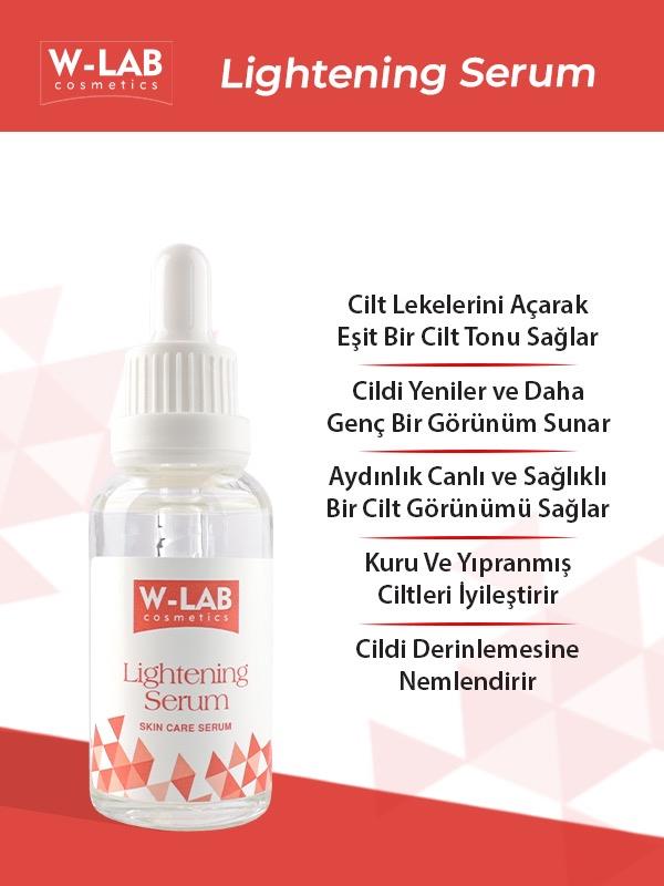 W-Lab Kozmetik Lightening Serum 30 ML W-Lab Kozmetik Lightening Serum 30 ML
