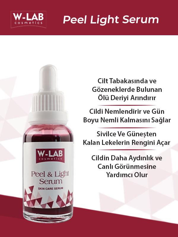 W-Lab Kozmetik Peel And Light Serum 30 ML W-Lab Kozmetik Peel And Light Serum 30 ML