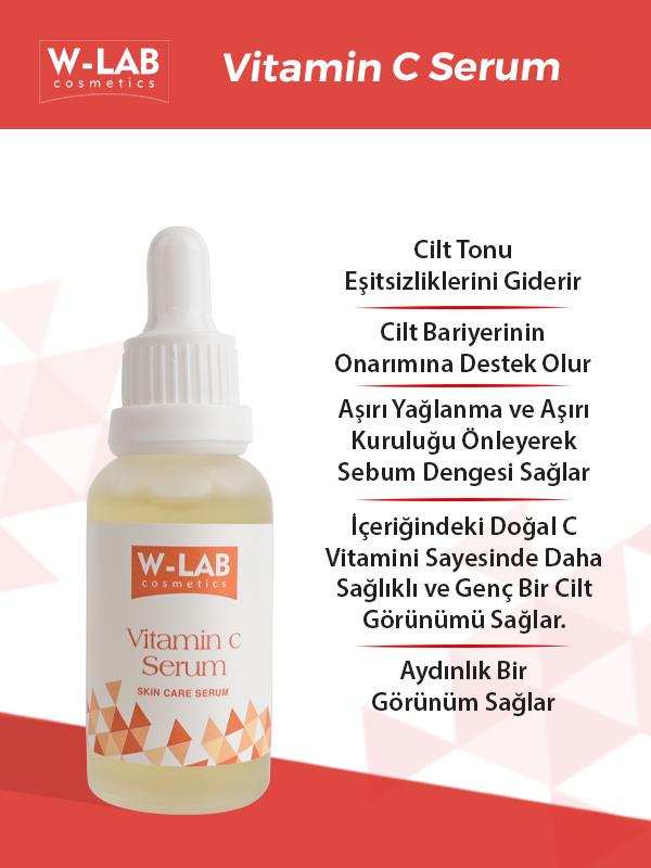W-Lab Kozmetik Vitamin C Serum 30 ML W-Lab Kozmetik Vitamin C Serum 30 ML